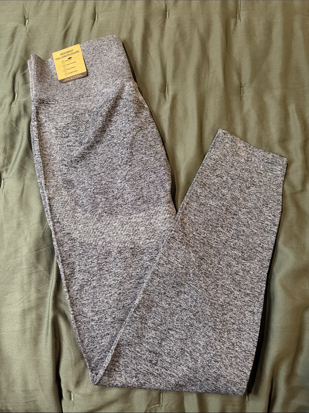 PINK Victoria's Secret Gray Seamless Leggings